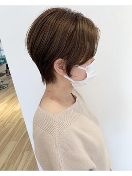 ネオヘアー 曳舟店(NEO Hair) ショートカット/ベージュカラー/透明感ベージュ/美肌カラー/曳舟