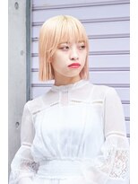 ジオ 国分寺(the O's)&nbsp;斜めバング/シルキーベージュ/ブラントカット[国分寺駅]