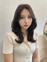 ルームバイシー 新宿(Loom. by Sea)&nbsp;韓国風前髪×シルキーベージュ【髪質改善/新宿/デザインカラー】