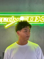 グリーディーフォックス 三軒茶屋(GreedyFOX)&nbsp;波巻き/マッシュパーマ/ウルフ/ハイライト<理容室>三軒茶屋