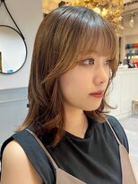 ジアン バイ ミルボン 西宮ガーデンズプラス(GIEN by milbon)&nbsp;顔まわりレイヤーカット×透明感カラー