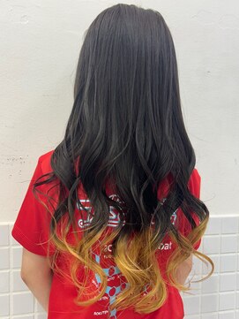 インパークス 江古田店(hair stage INPARKS) 裾カラー/抜きっぱなし［江古田/江古田駅］