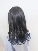 ウィズ 本店(With)&nbsp;裾カラー ブルーアッシュ