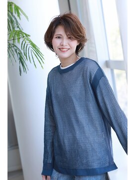 アンヘアナチュラル シースルーショートボブ