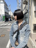 ダーツ(darts)&nbsp;"darts マツダレン"重めバングとの相性抜群【前下がりボブ】