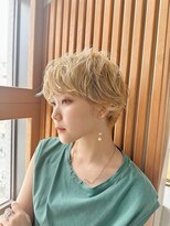 トッカ ヘアアンドトリートメント 難波店&nbsp;小顔似合わせカット愛されクールショート20代/30代40代50代/難波
