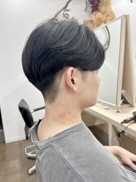 サロンドジョー(salon de joe) スパイキーショートパーマニュアンスパーマ 奥東 巧真