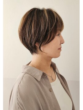 ユトリ ヘアーアンドスパ(YUTORI hair＆spa) 【上尾/ショート】白髪ぼかしショート