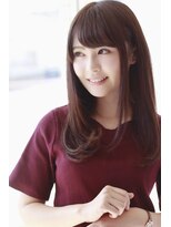 ブルー(BLUE)&nbsp;CUORE高林　ナチュラルストレートで清潔感UP