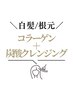 【白髪/根元3ｃｍ以内】ベーシックカラー＋コラーゲン＋炭酸クレンジング
