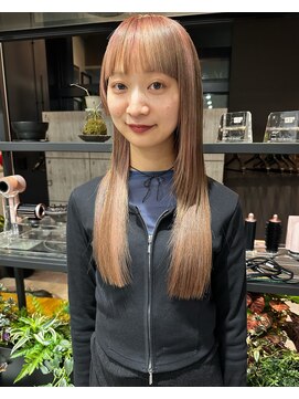 コレットヘアー ザモリオカ(Colette HAIR the MORIOKA) pink beige