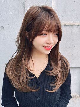 クム(kumu) 【kumu】 ロングレイヤー/顔周りカット/くびれ/栄/名古屋