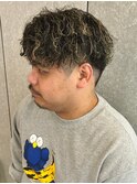 波巻きスパイラルパーマツイストスパイラルパーマシャドウパーマ
