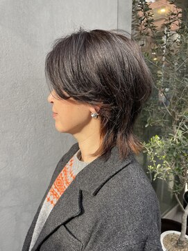 トゥーナ 表参道(tona) 大人のウルフカット☆