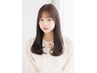 【当日限定☆】カット＋艶透明感カラー＋3step tr＆spa【７分】