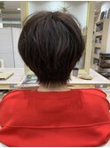 マッシュウルフパーマハンサムショートパーマニュアンスパーマ