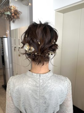 シェノン(Chainon.) ヘアアレンジ　ボブアレンジ　お呼ばれヘア　博多