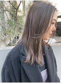 透明感ベージュカラー