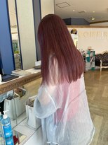 コワファースト 大分(COIFF1RST) ピンク系!グレージュニュアンスカラー