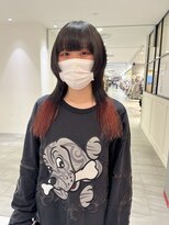 ビーハイブアヴェダ PARCO2店(BEHIVE AVEDA)&nbsp;【yuuna】ロングウルフとデザインカラー