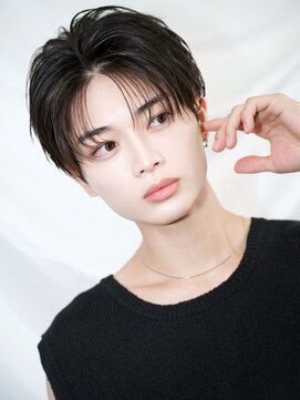 ゼロ 渋谷(XeRo) ツーブロック韓国ラウンドマッシュリバースこぼしバング