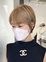 ジービージー前橋ミュグ(GBG前橋mugu)&nbsp;くびれショートボブ40代50代グレイカラー白髪染め白髪ぼかし