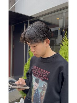 エムクール(M,cooL) ニュアンスパーマセンターパート韓国コンマヘア