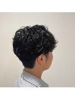 ヴァンカウンシル 清須店(VANCOUNCIL)&nbsp;刈り上げと丸みのバランスが絶妙なスパイラルパーマ