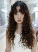 カーリーパーマ