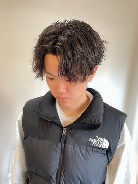 シー(SEA) men's 大人気!シャドウパーマ