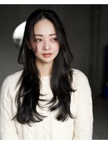 レノラ 本町(LENORA) 美髪ミディアムレイヤーカットデジタルパーマチェリーブラウン