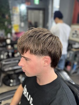 バーバーショップライズ 2nd(barber shop RAIzE) マレットヘア