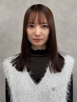 テネール(TENELE)&nbsp;切りっぱなし”艶”ミディアムレイヤー