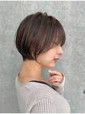 ショート/白髪前髪/ショートボブ/20代30代40代50代/銀座12