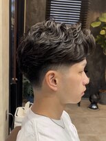 フレイム(FLAME)&nbsp;毛流れフェードパーマ