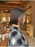 コンパクトボブ×インナーシルバー