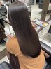 【夏限定】カット+髪質改善ストレート+オージュアTR　￥19300～