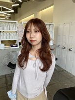 クリアーオブヘアー 池下店(clear OF HAIR)&nbsp;orange brown