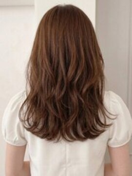 フレイムス ヘアアンドリラックス 戸田店(Frames hair&relax) 外ハネロングくびレイヤー20代30代40代◎前髪あり艶髪戸田