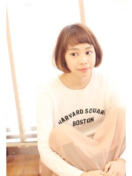 エム 綾瀬店(hair make e6+) １ｍｍにこだわるショートボブ☆ショートバング