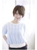 人気ショートヘア♪　トップのふんわりが決め手