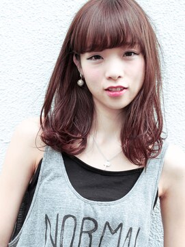 サバービア(suburbia) 『 カット + 選べるブリーチ + ベリー系 』BB9