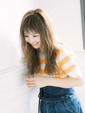 ディッセンバー 渋谷(December) 『December』フラットバング パーマ まろやかグレージュ