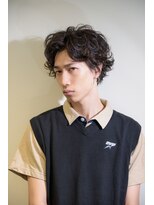 ワイルドアップバングクラウドマッシュMEN'S HAIR608