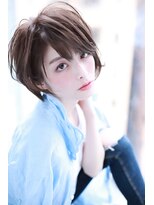 シーラス バイクラウドゼロ(Cirrus by Cloud zero)&nbsp;ベージュ小顔ショートボブスタイル【Cirrus by Cloud zero】