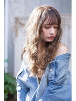 エース (ACE) ACE LA ミルクティーベージュ×ふわふわパーマ