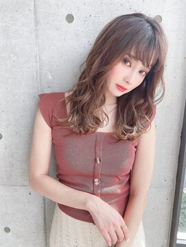 ジーナ 梅田(Zina) 【Zina 梅田】　透明感抜群大人かわいいベージュカラー