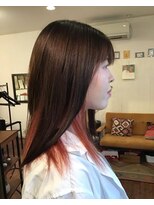 カミリー(Kamily)&nbsp;#ベビーオレンジ#インナーカラー #ケアブリーチ