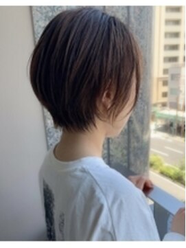 ナンバー ユアイロ 川崎(N° uairo) 大人可愛い20代30代40代小顔ワンサイドショートボブ丸み前下がり