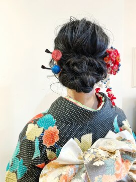 ソイルアヴェダ(Soil AVEDA) 成人式アップ